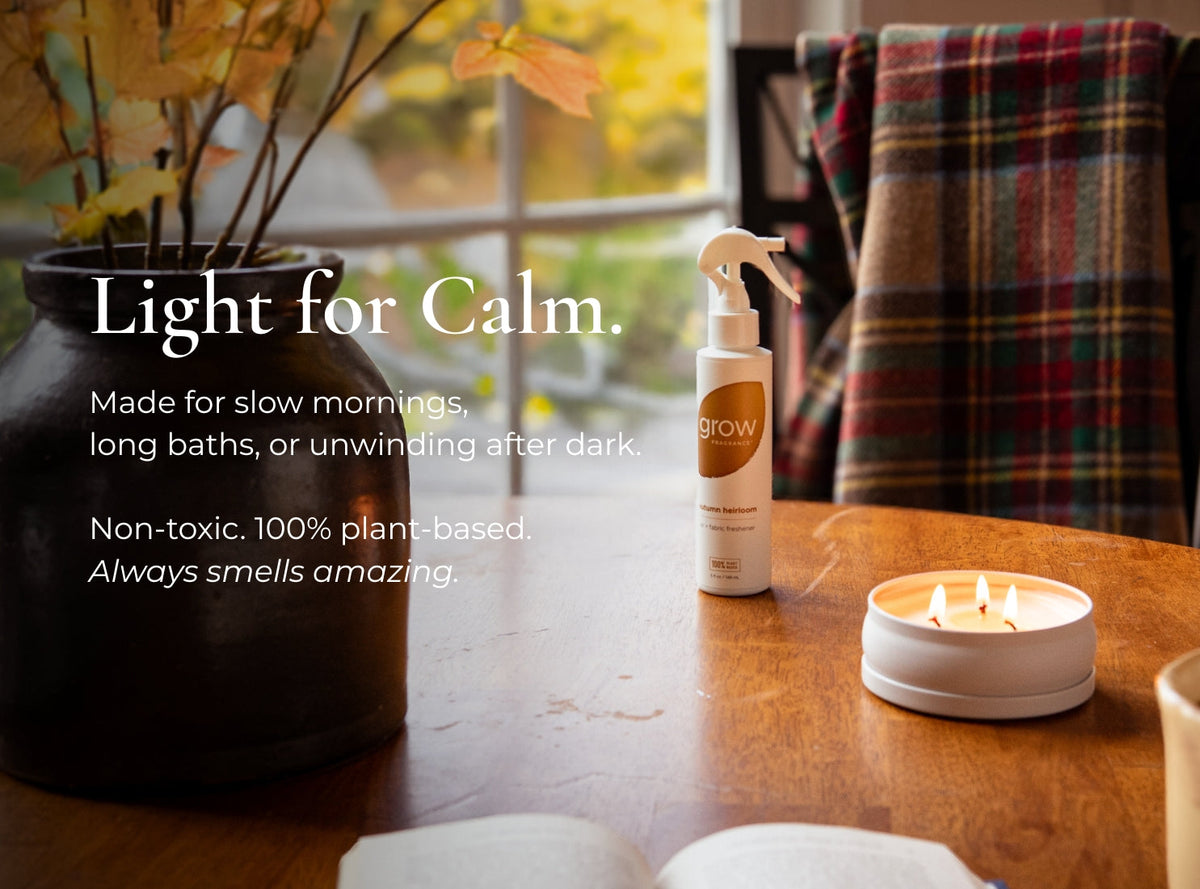 Grow Fragrance Autumn Heirloom 3-Wick Candle