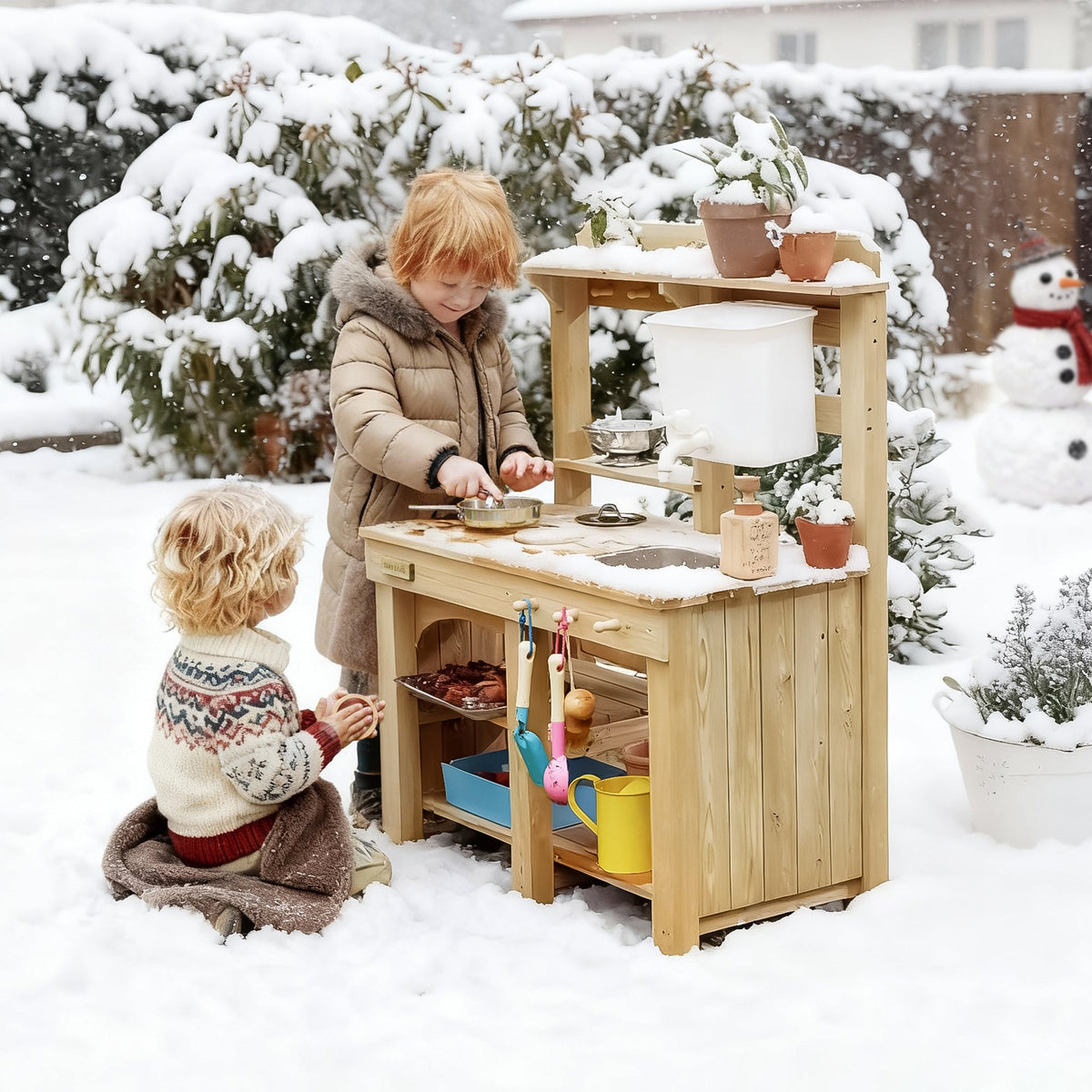 Tiny Land DuoPlay Outdoor Mud Kitchen