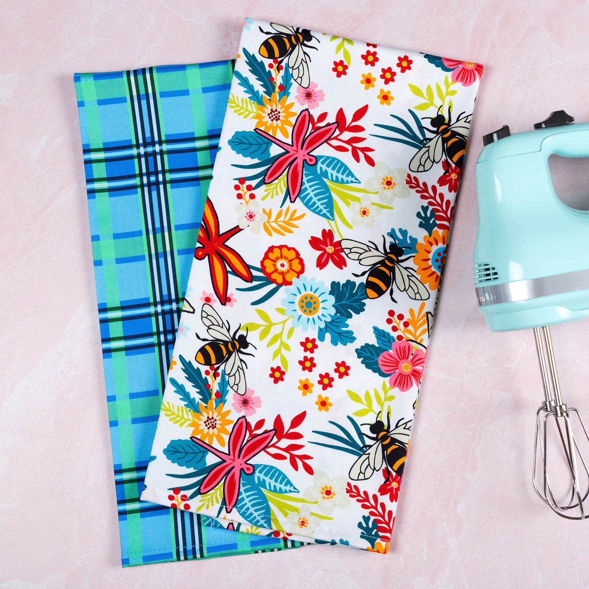 Nature-Inspired Kitchen Towels – Set of 2