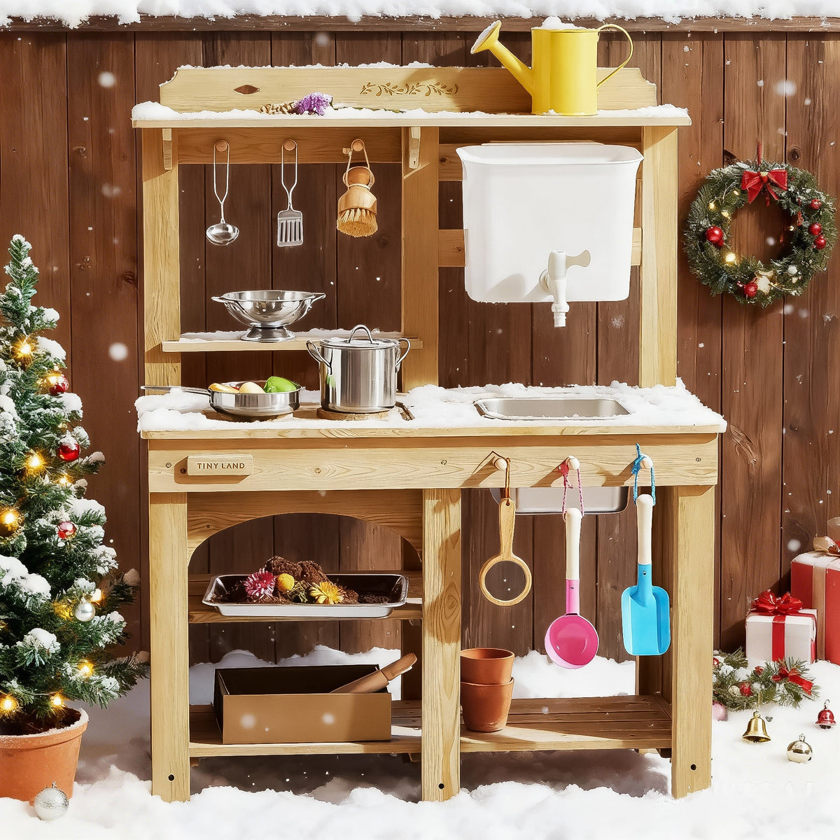 Tiny Land DuoPlay Outdoor Mud Kitchen