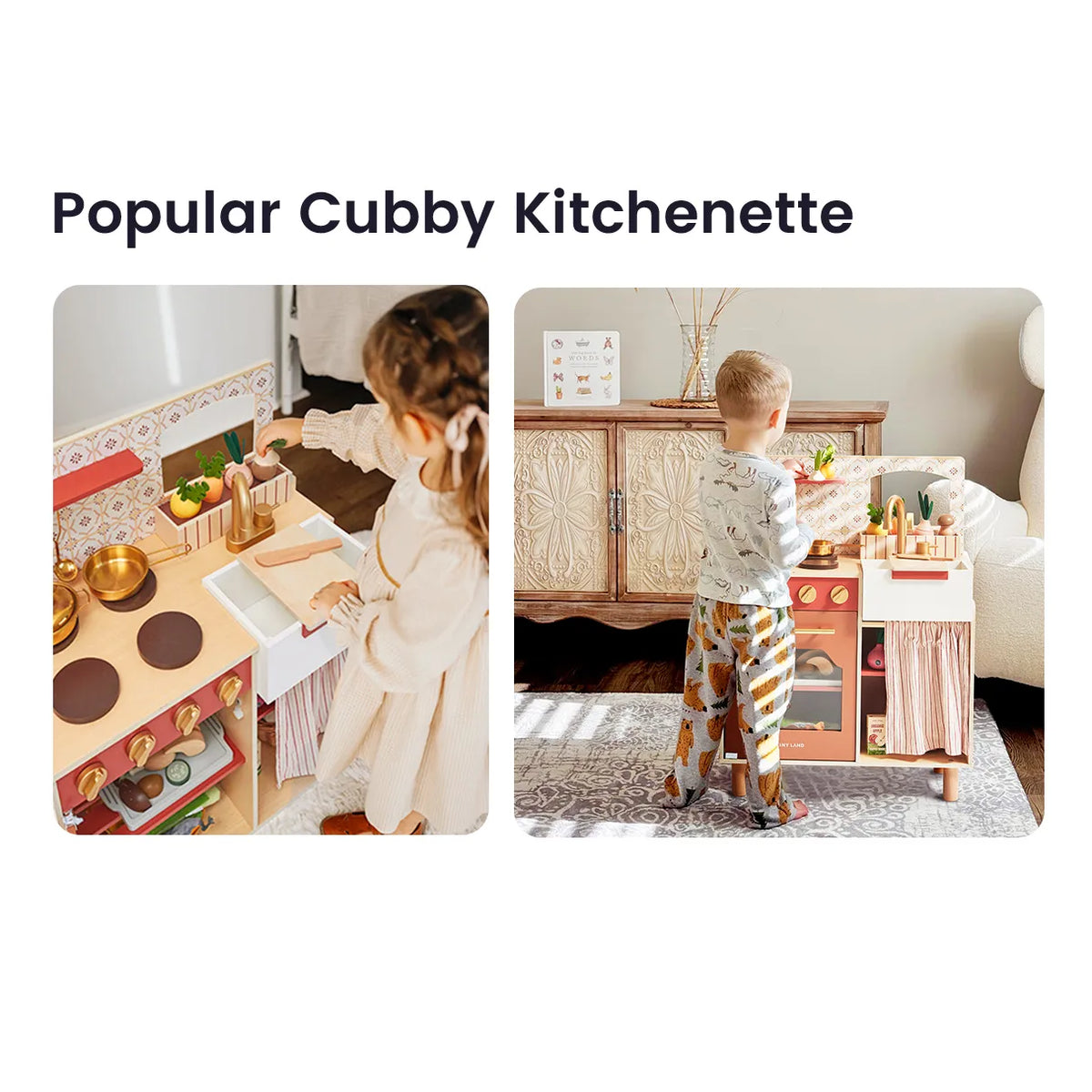 Tiny Land Wooden Play Kitchen