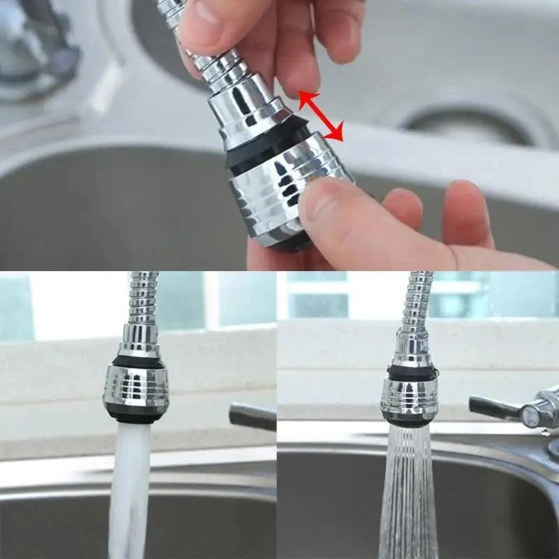 360° Flexible Two-Mode Faucet Extender
