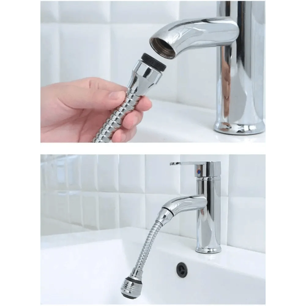 360° Flexible Two-Mode Faucet Extender