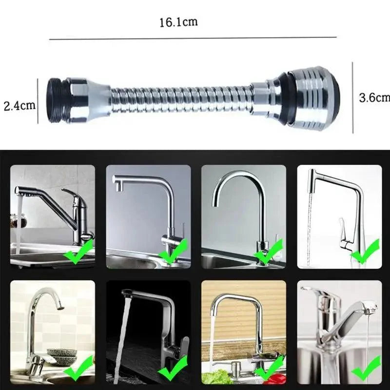 360° Flexible Two-Mode Faucet Extender