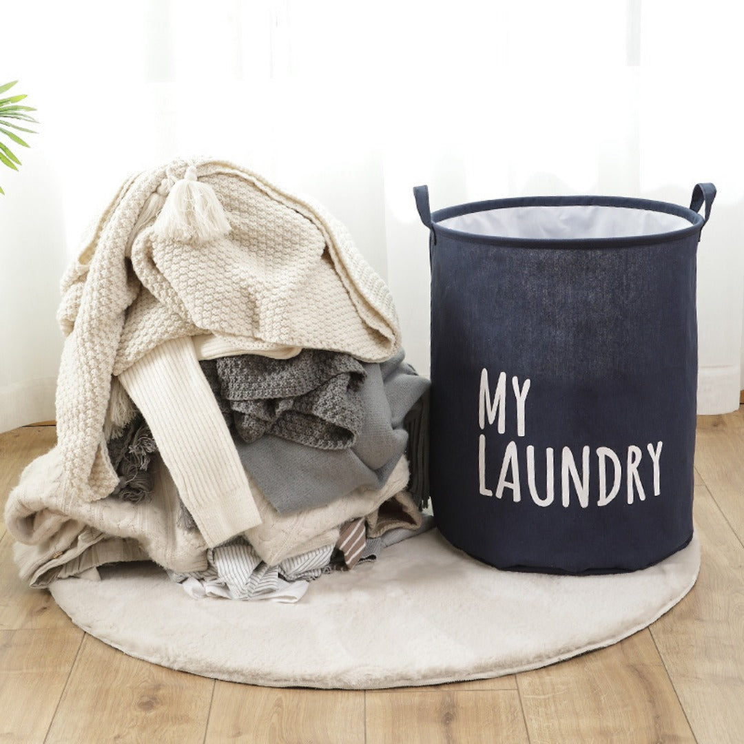 Water-Resistant Fabric Laundry & Storage Bag