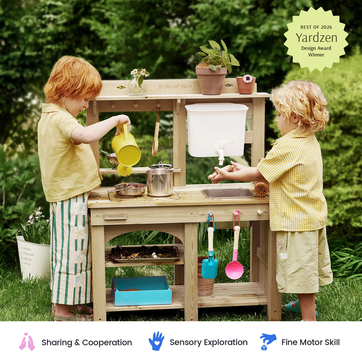 Tiny Land DuoPlay Outdoor Mud Kitchen