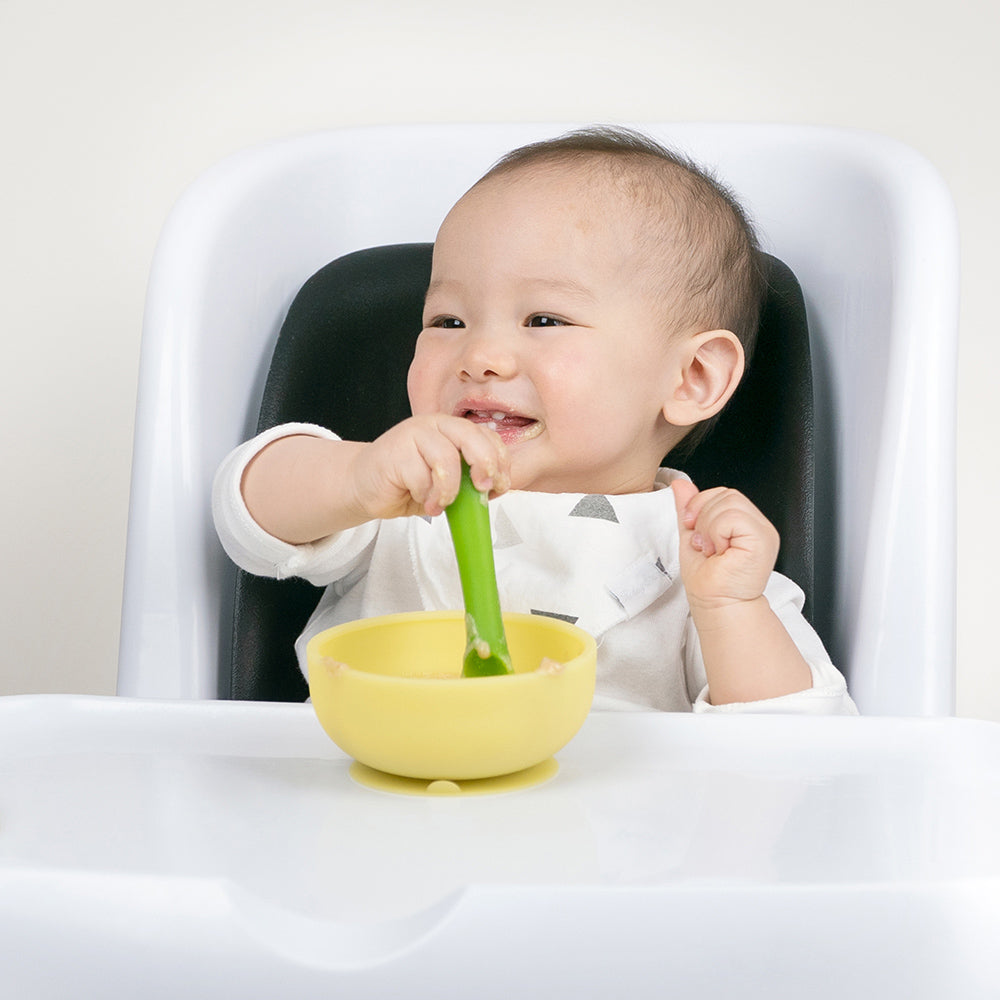 Olababy Silicone Suction Bowl with Lid – 8 oz