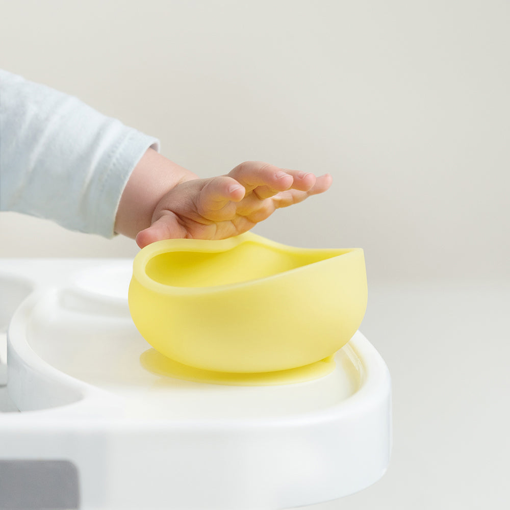 Olababy Silicone Suction Bowl with Lid – 8 oz