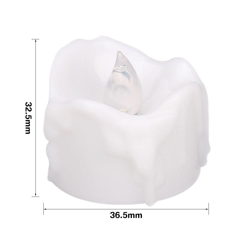 Flameless LED Tea Lights for Holidays & Events
