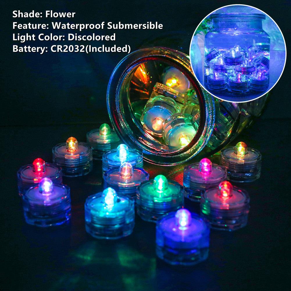 Flameless LED Tea Lights for Holidays & Events