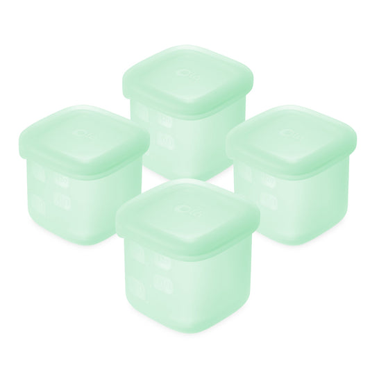 Silicone Baby Food Storage Containers, 4-Pack