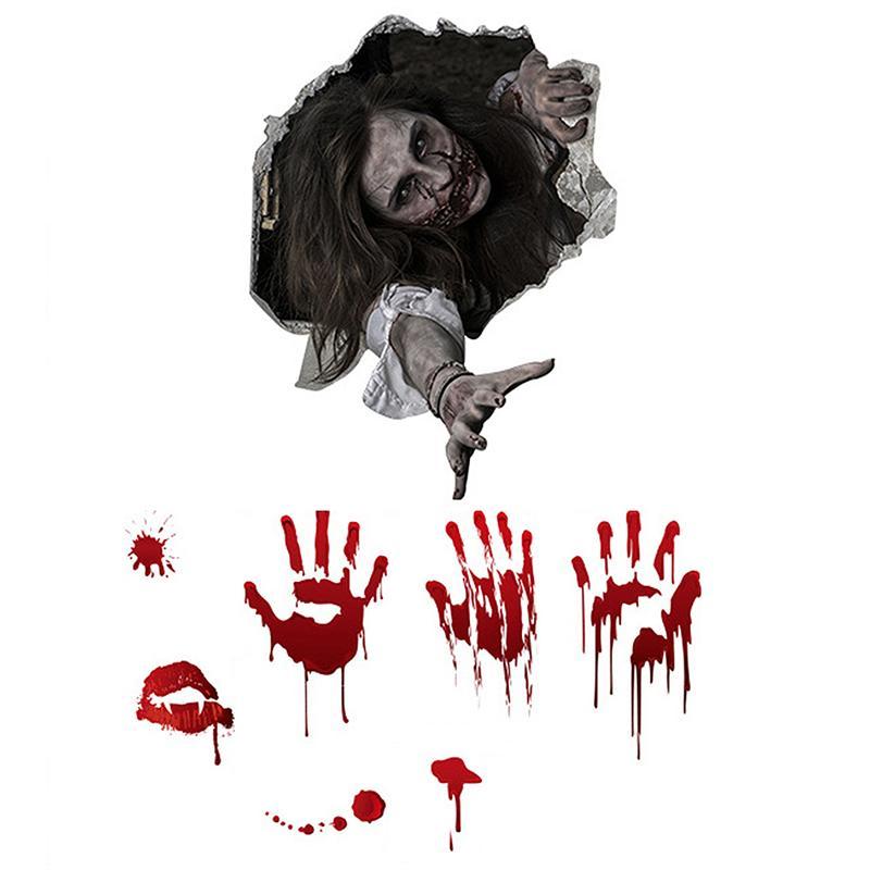 Halloween Ghost Window & Wall Stickers