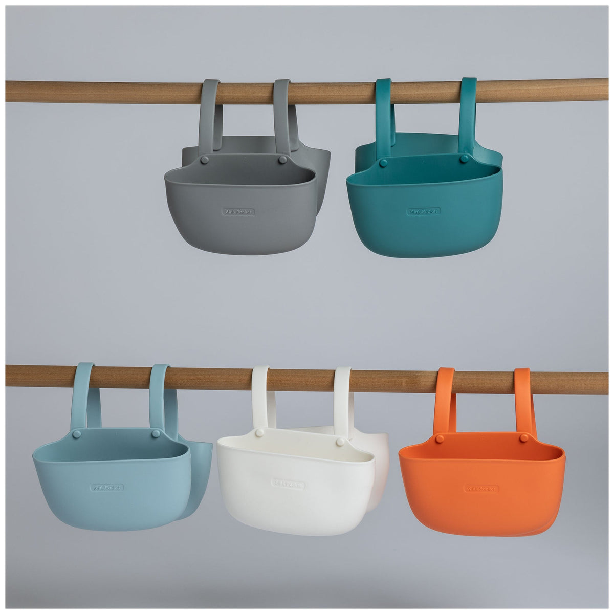 Hanging Sink Caddy with Drainage Holes