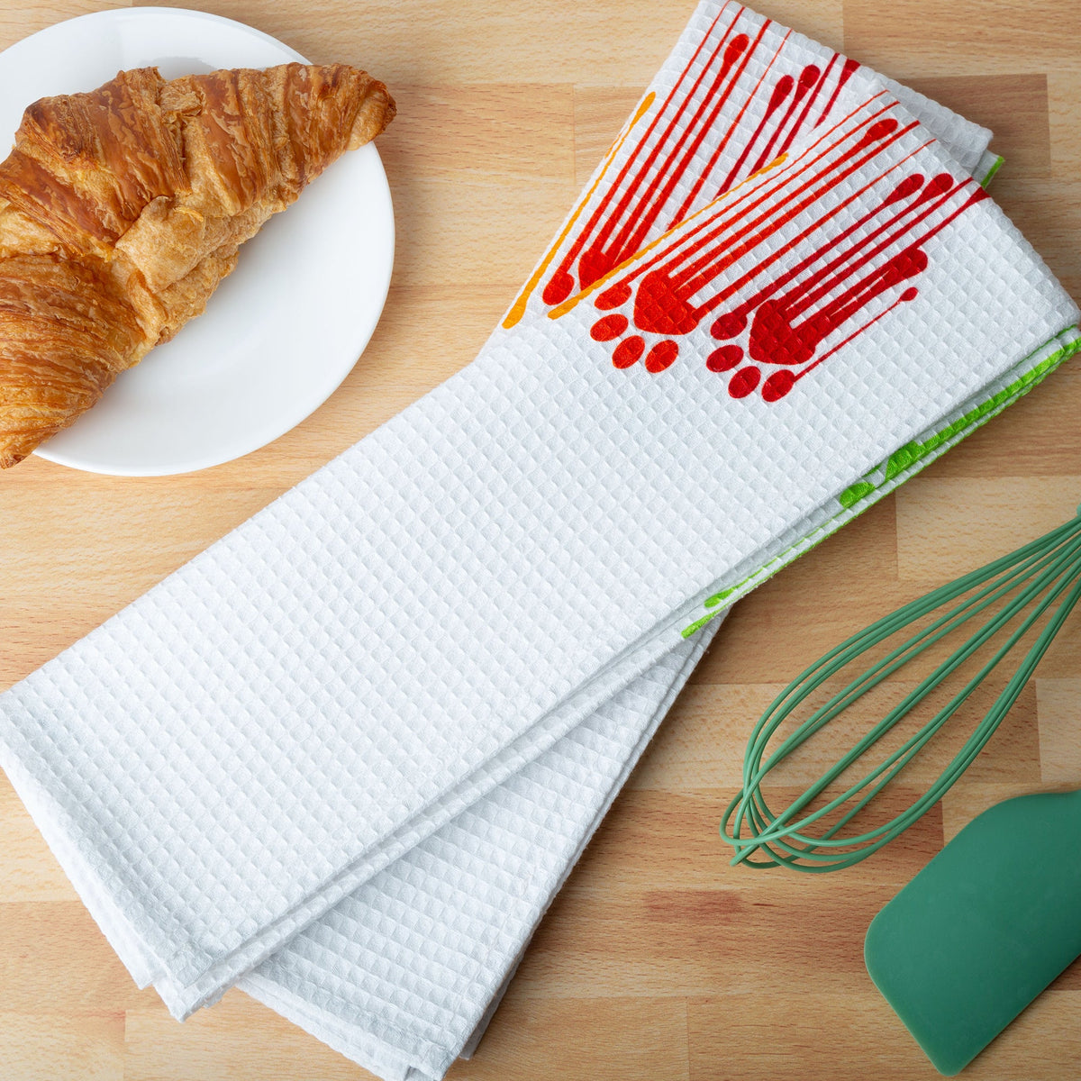 Nature-Inspired Kitchen Towels – Set of 2