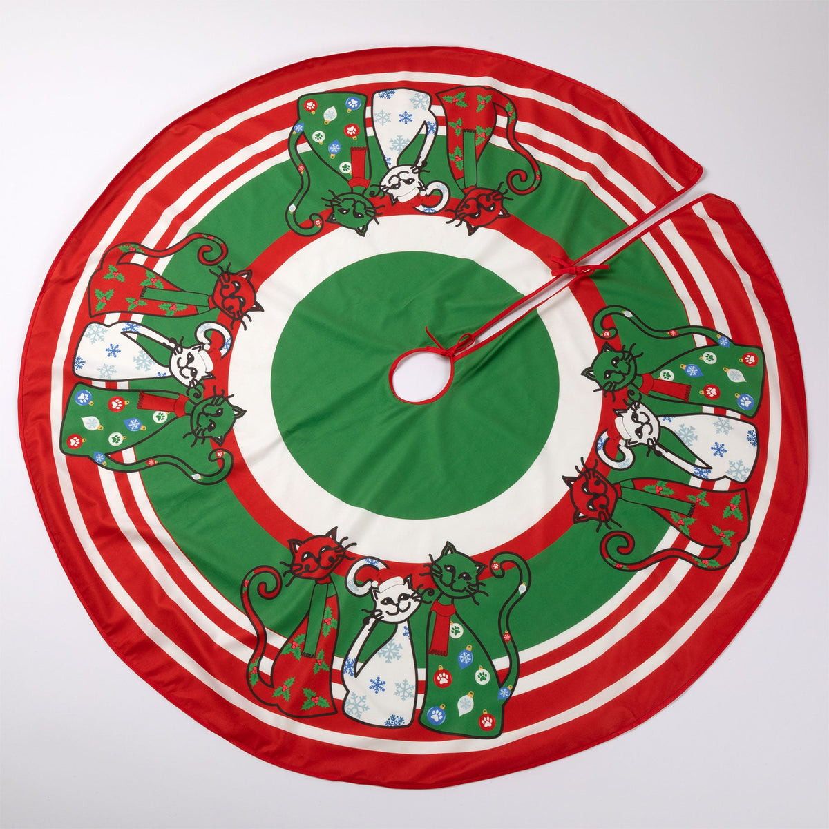Pets & Paws Christmas Tree Skirt — 48 Inches