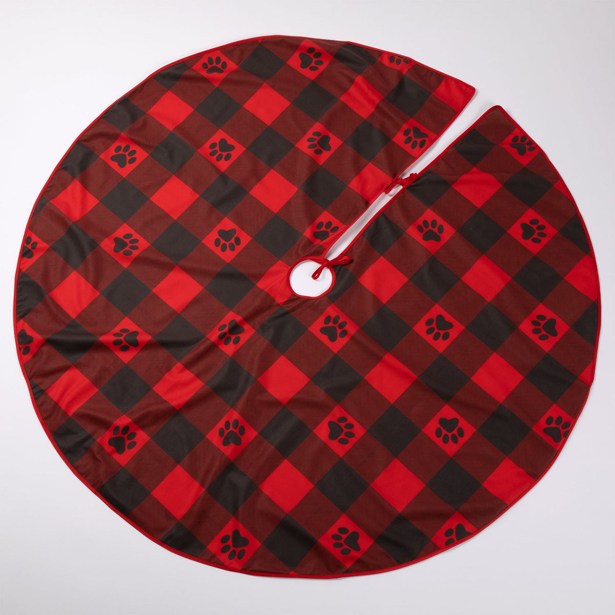Pets & Paws Christmas Tree Skirt — 48 Inches