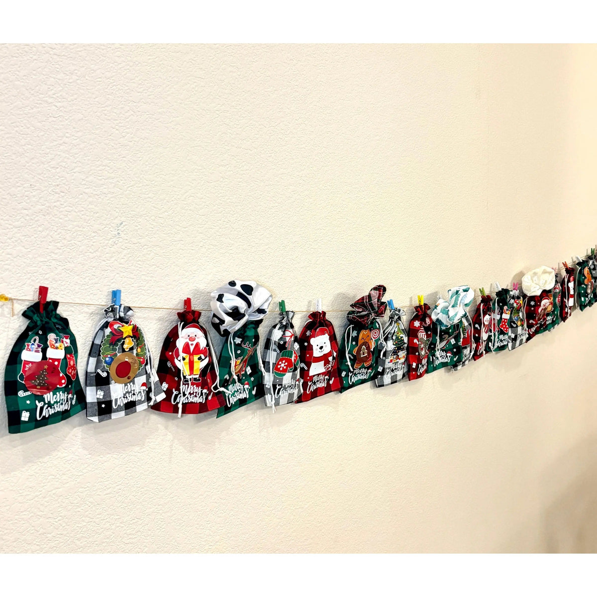 12-Day Christmas Scrunchie Advent Calendar