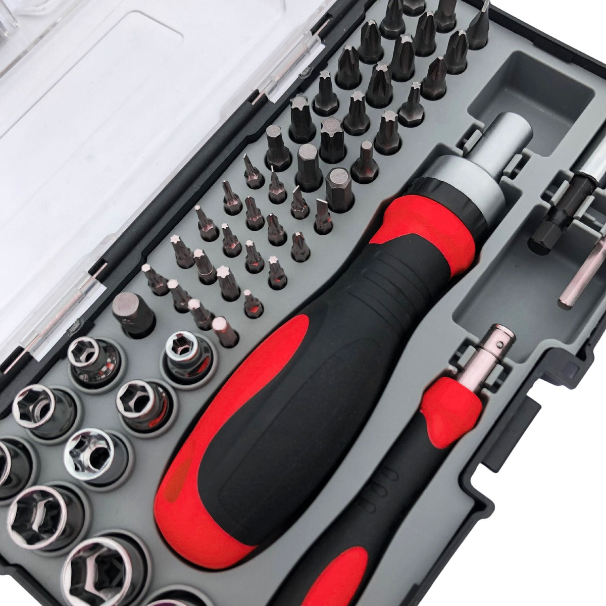 Apollo 55-Piece Metric Ratcheting Driver & Socket Set