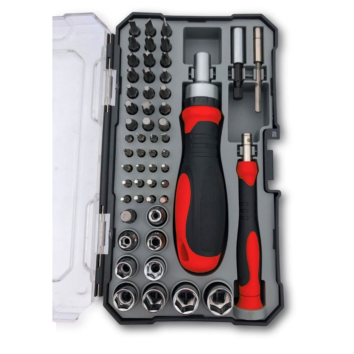 Apollo 55-Piece Metric Ratcheting Driver & Socket Set