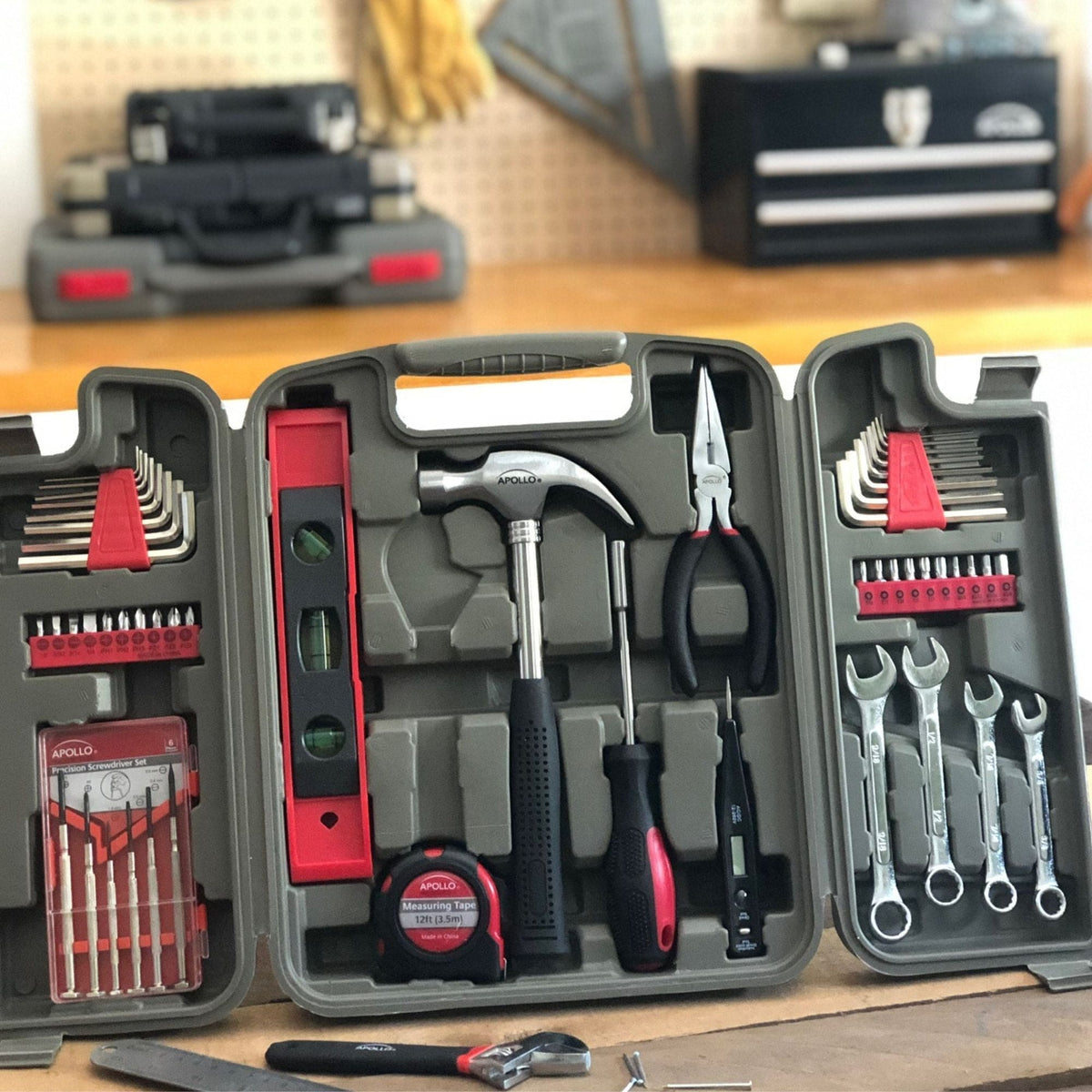 Apollo 53-Piece Household Tool Kit