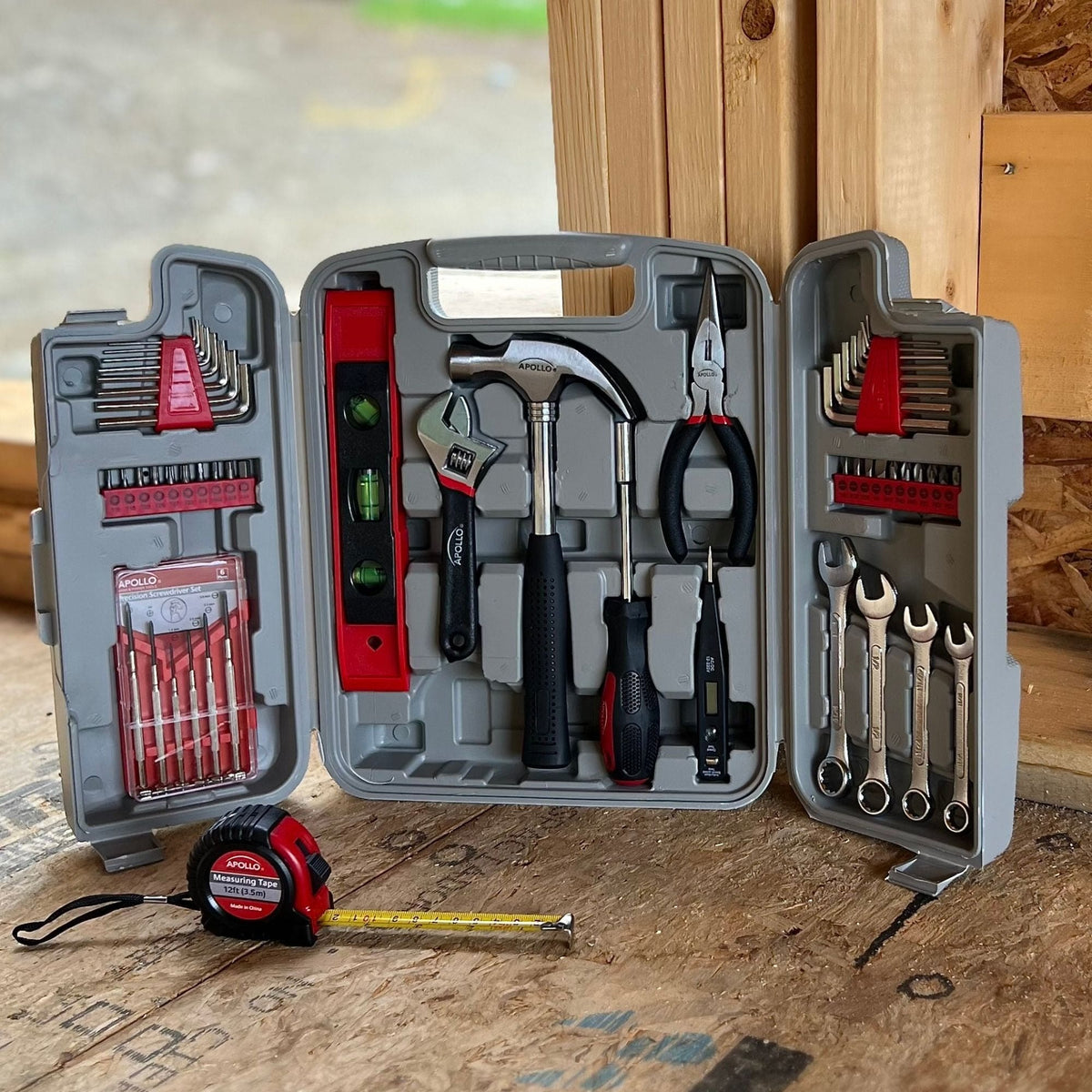Apollo 53-Piece Household Tool Kit
