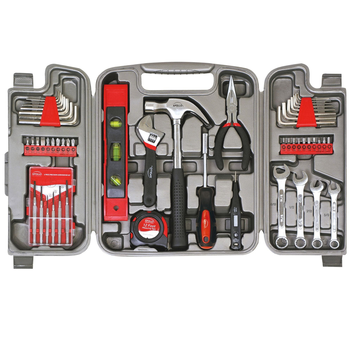Apollo 53-Piece Household Tool Kit