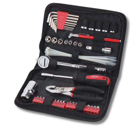 56 Piece Metric Auto Tool Set In Zipper Case - DT9775