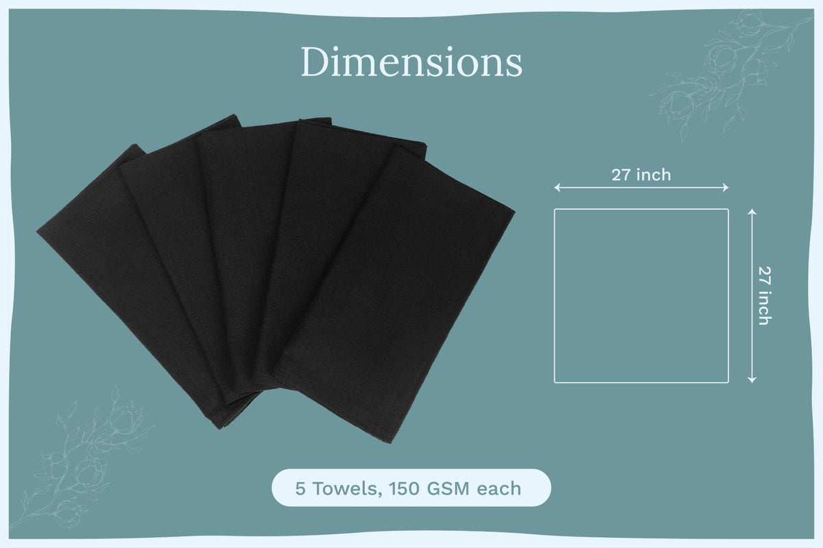 Organic Cotton Flour Sack Kitchen Towels