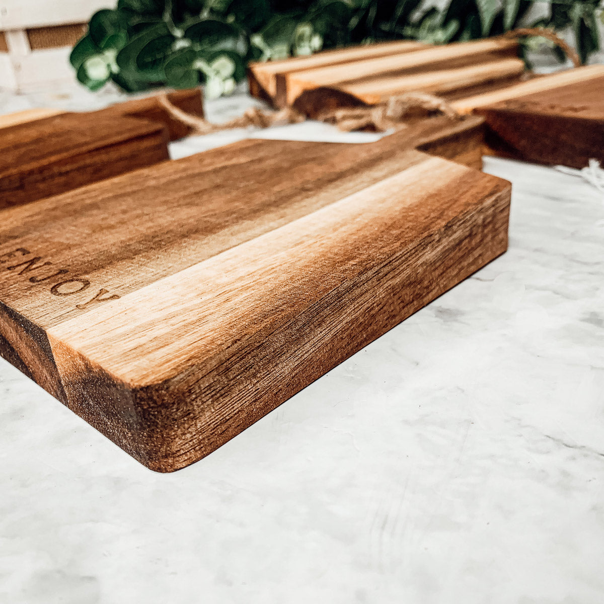 Acacia Mini Serving Boards — Individual or Set of 4