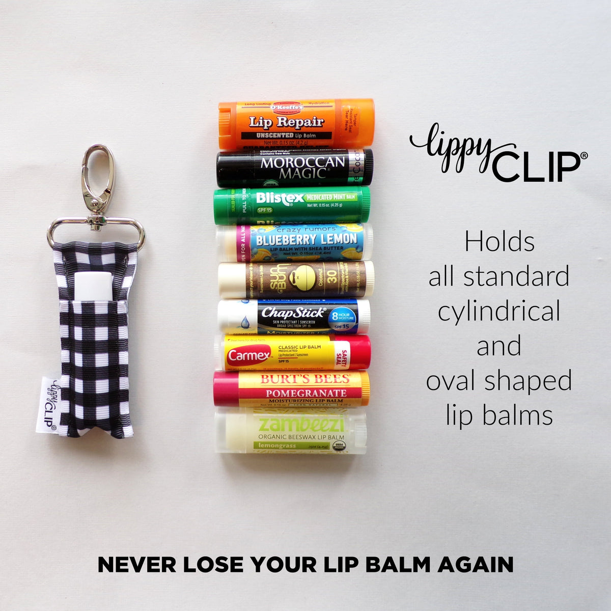 Halloween Donut Lip Balm Holder Clip