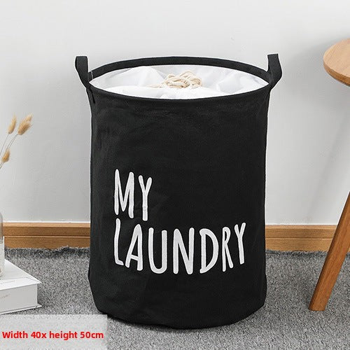 Water-Resistant Fabric Laundry & Storage Bag