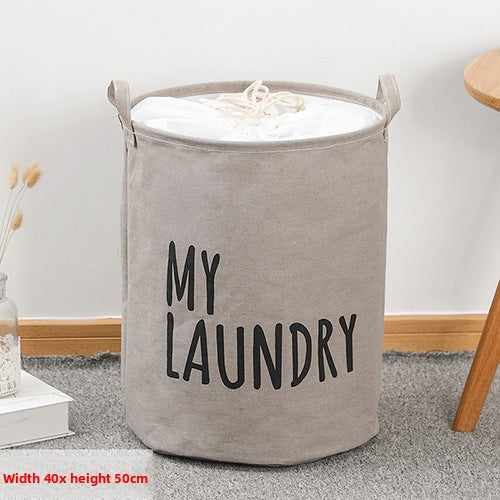 Water-Resistant Fabric Laundry & Storage Bag