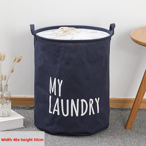 Water-Resistant Fabric Laundry & Storage Bag