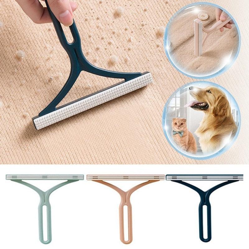 Reusable Double-Sided Pet Hair & Lint Scraper