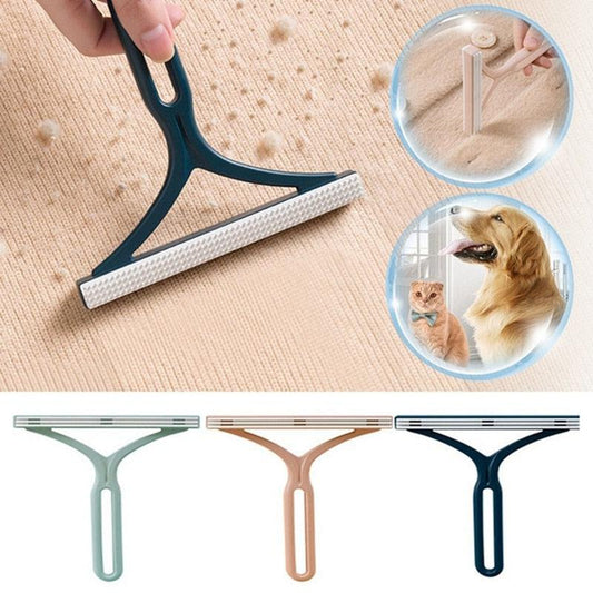 Reusable Double-Sided Pet Hair & Lint Scraper