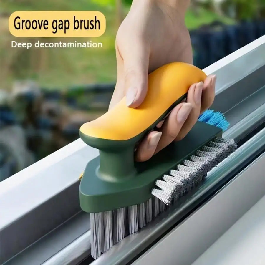 4-in-1 Grout & Corner Scrubber Brush