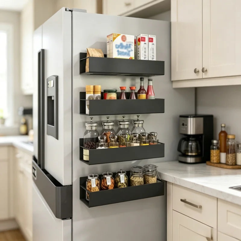 BetterNest Magnetic Fridge Spice Rack