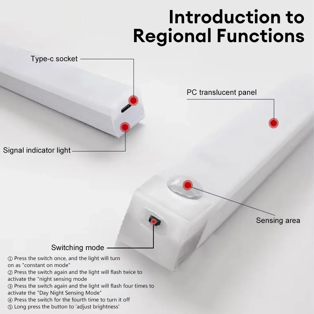 BetterNest Rechargeable Motion-Sensor Cabinet Light