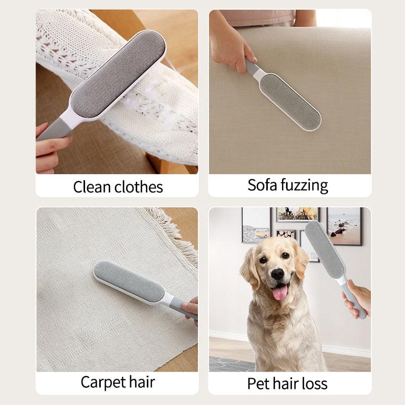 Self-Cleaning Double-Sided Pet Hair Brush