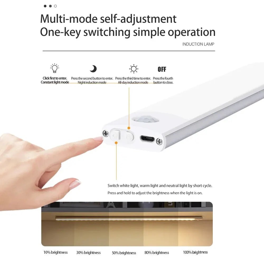 BetterNest Ultra-Thin Motion-Sensor Cabinet Light