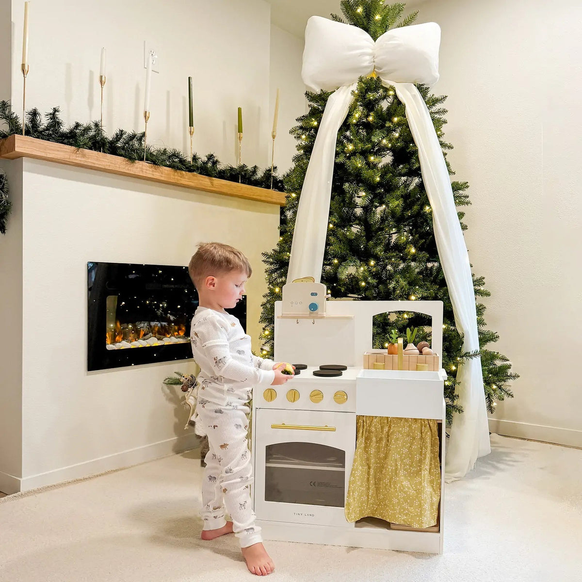 Tiny Land Wooden Play Kitchen