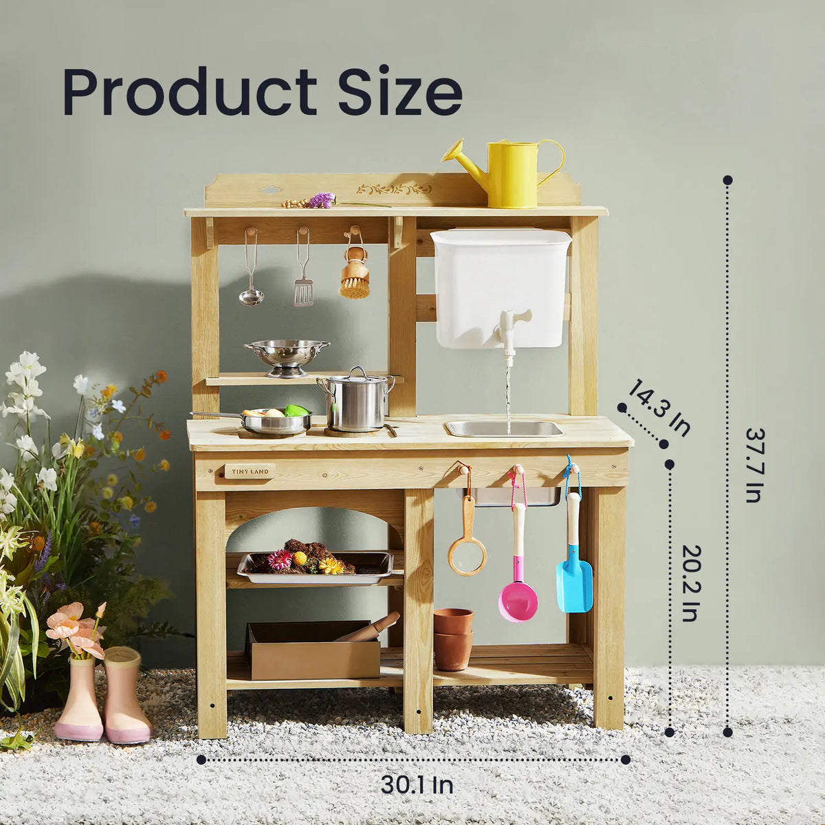 Tiny Land DuoPlay Outdoor Mud Kitchen