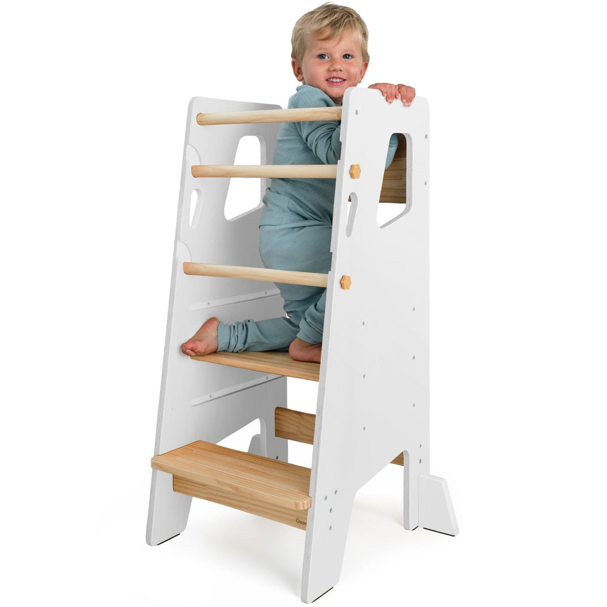 Adjustable Montessori Toddler Tower
