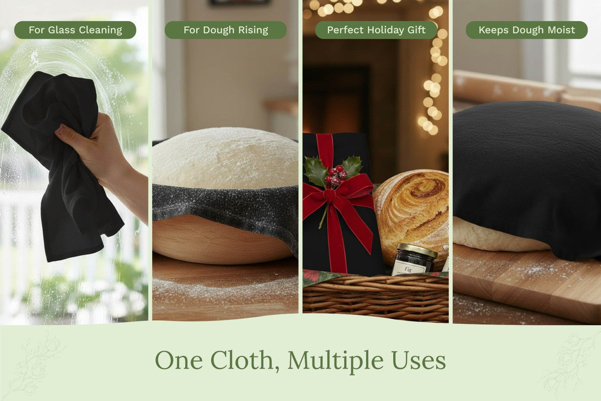 Organic Cotton Flour Sack Kitchen Towels