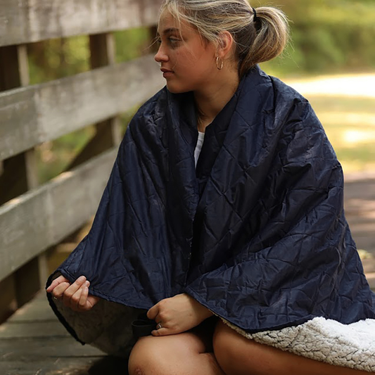 Waterproof Sherpa Outdoor Blanket