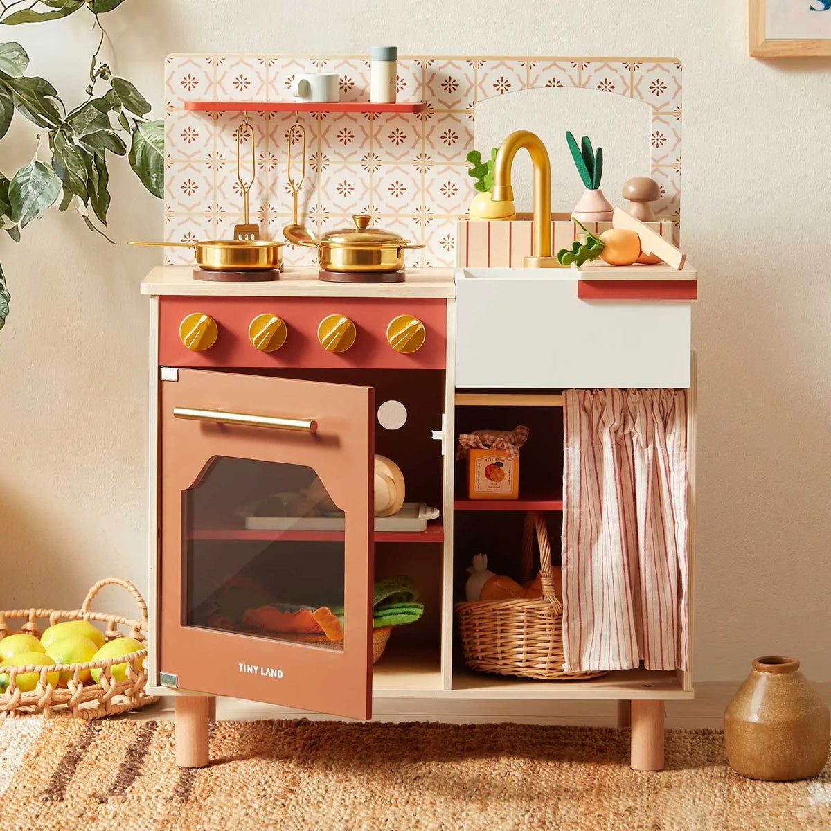 Tiny Land Wooden Play Kitchen