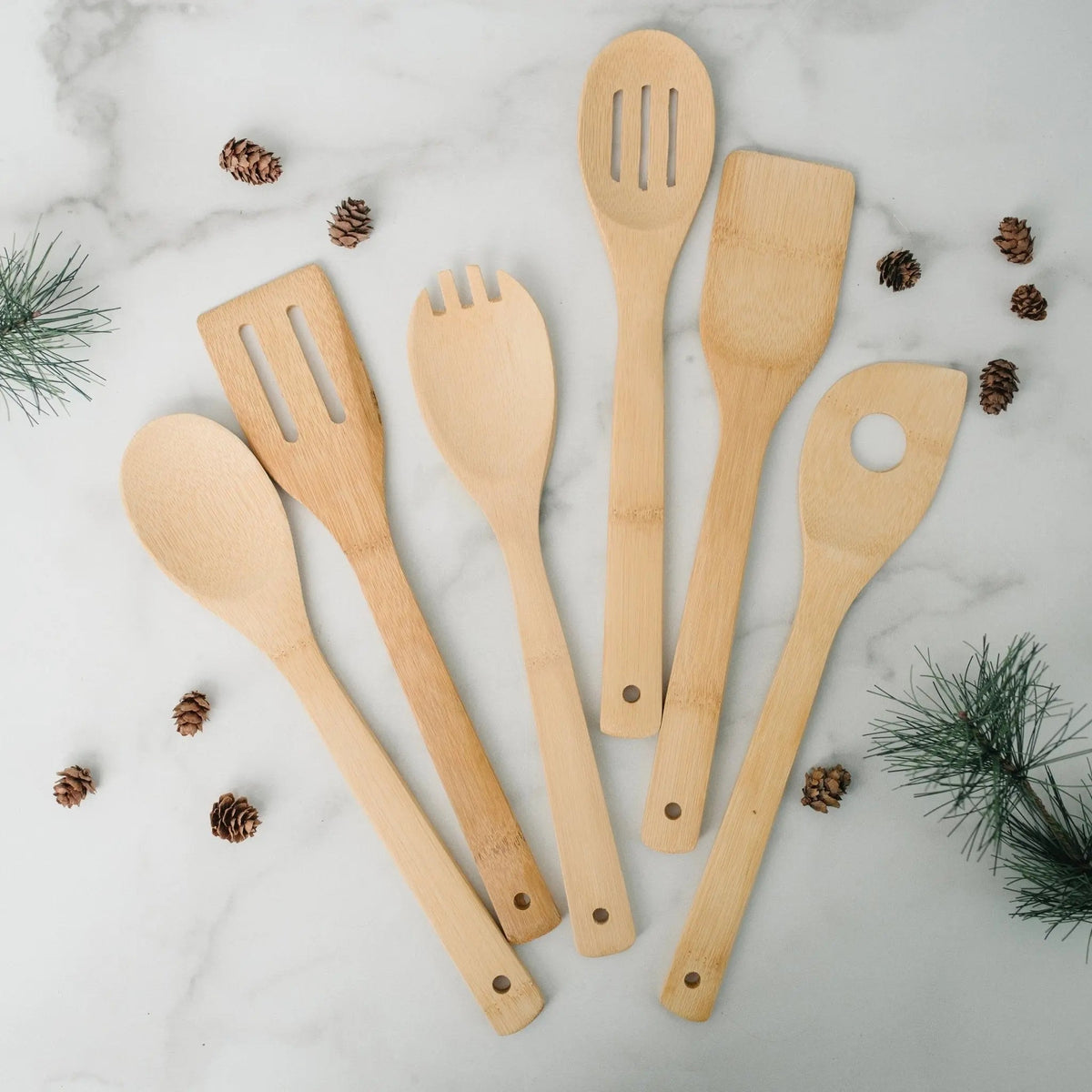 Bamboo Kitchen Utensil Holder – Family Quote