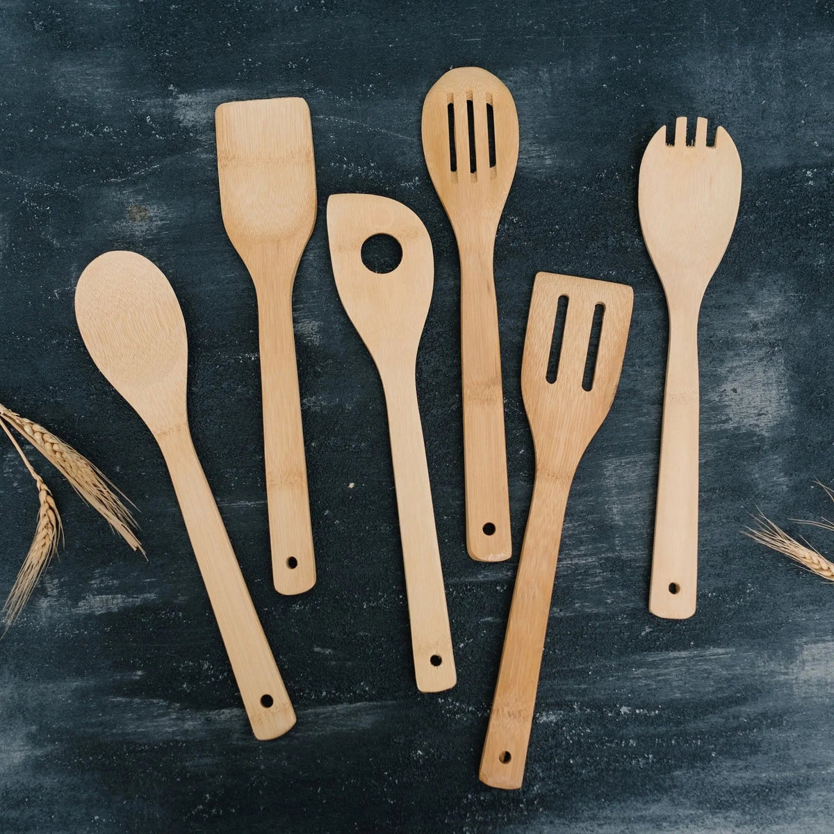 Bamboo Kitchen Utensil Holder – Family Quote