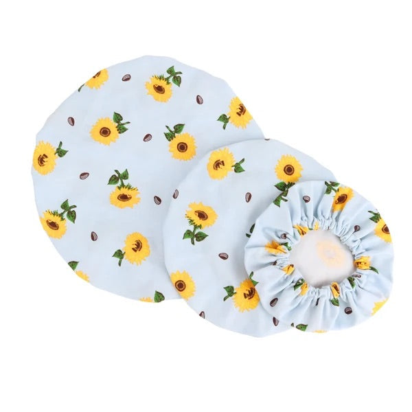 Reusable Cotton Bowl Covers — Set of 3