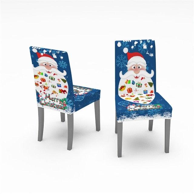 Christmas Dining Chair Slipcovers – 1, 2, 4 or 6 Pack